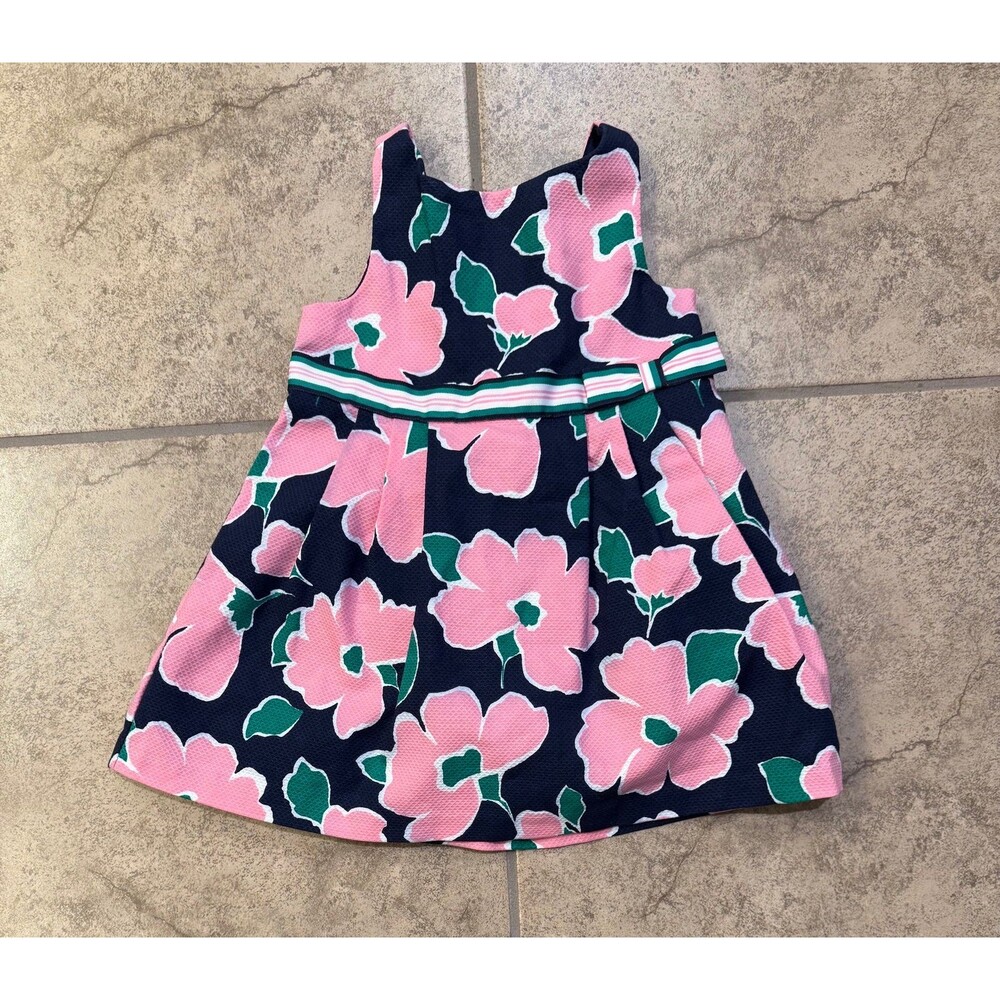 Janie and Jack Courtside Prep Pique Dress